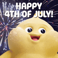 Independence Day Celebration GIF by Butter baby