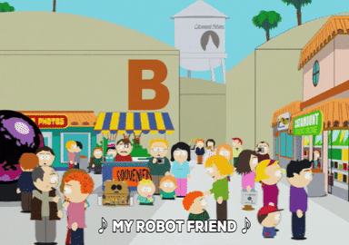 walking friendship GIF by South Park 
