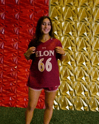 Elon Womens Lacrosse GIF by Elon Phoenix