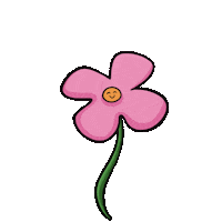 Flowering Smiley Face Sticker by JellaCreative