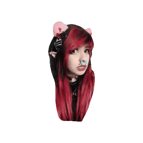 Emo Elf Sticker
