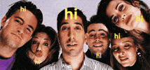 Friends Tv Hello GIF by slicedbread