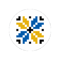 Blue Yellow Star Sticker by Ptashka