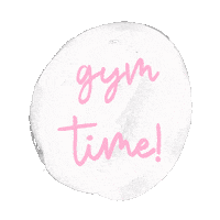 Girl Workout Sticker