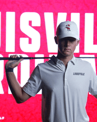 Mens Golf GIF by Louisville Cardinals