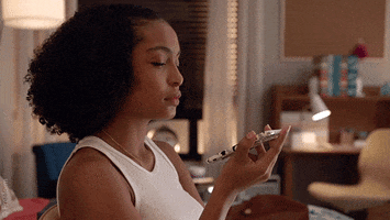 Yara Shahidi Reaction GIF by grown-ish