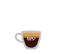 coffee cup Sticker by TRES