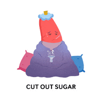 nkfmy fitness sweet candy sugar Sticker