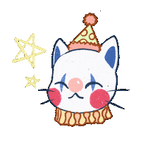 Cat Stars Sticker