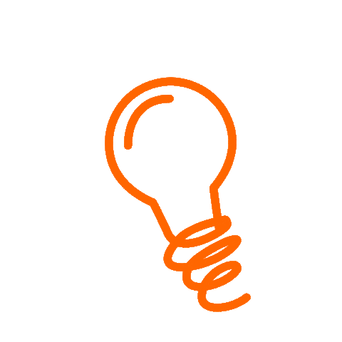 TheissenMedienGruppe giphyupload white orange light Sticker