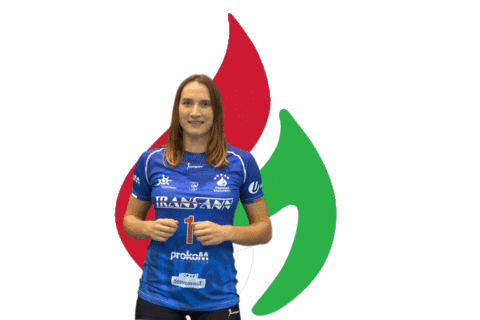 Volleyball Radocha Sticker by AsotraPłomieńSosnowiec