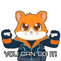 You Got This Lets Go Sticker by Hamieverse