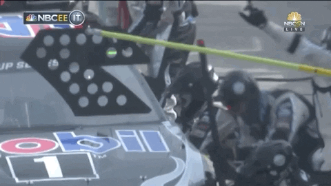 Pit Stop Oops GIF by NASCAR
