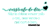agapedesignafetivo deus versiculo frasescrista romanos12 Sticker