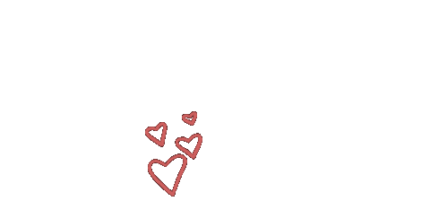 Larisamolinar love heart hearts Sticker