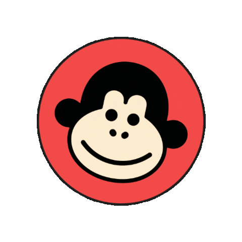 manymorningssocks giphygifmaker monkey affe sock monkey Sticker