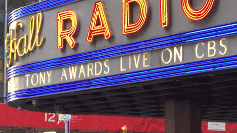 radio city music hall theatre GIF by Tony Awards