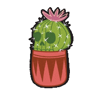 Palm Springs Spring Sticker by Succulent Studios