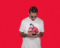 jezdior texting hang on one minute jez dior GIF