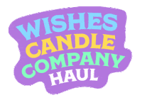 Candles Haul Sticker by Wishes Candle Co