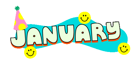 Happy New Year Sticker by Ana Bekoa