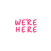Were Here Brand Sticker by Breast Cancer Now GIPHY