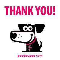 Dog Love Sticker by GOOD PUPPY