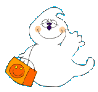 ghost STICKER