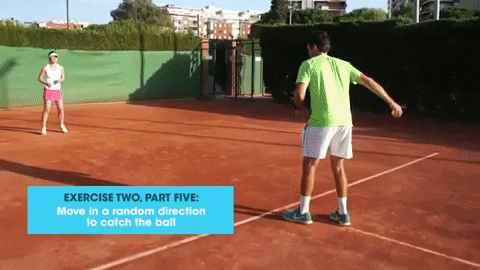 Catching Tennis Ball GIF by fitintennis