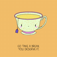 Tired Break Time GIF