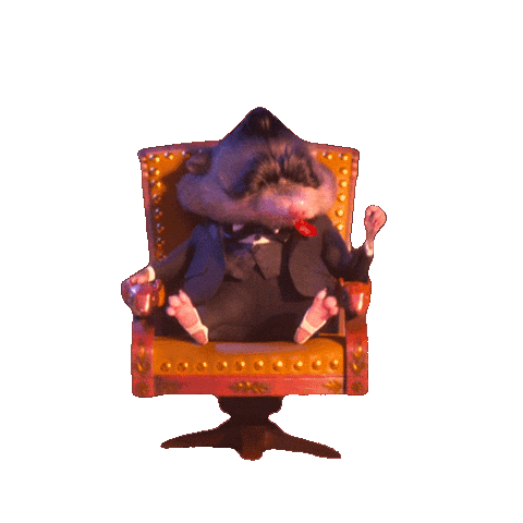 Who Cares Mr Big Sticker by Walt Disney Animation Studios