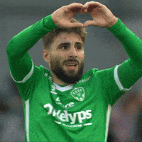 Heart Love GIF by AS Saint-Étienne