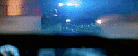 babydrivermovie police crash jon hamm car chase GIF