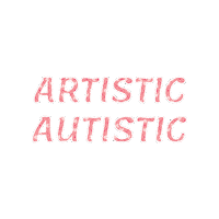 auti_anthology artist autism artistic autistic Sticker