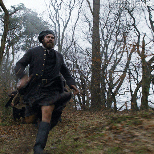 Season 1 Running GIF by Outlander