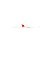 Iberia travel plane journey viaje Sticker