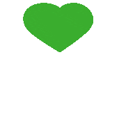 Four Leaf Heart Sticker by Suomen Keskusta