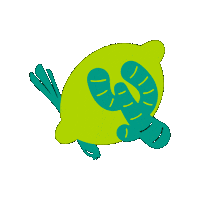 DRINKSUPERPOP lemon ginger fruits lemongrass Sticker