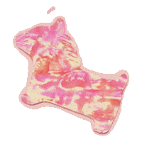 shellang pink kawaii vintage horse Sticker