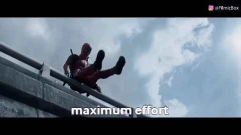 deadpool effort GIF