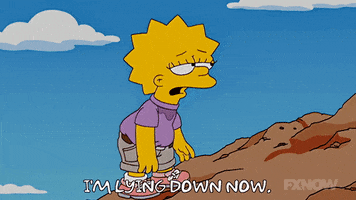 Tired Lisa Simpson GIF by The Simpsons