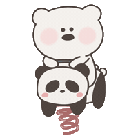 uni_kumawo uni 公園 ウニ 遊具 Sticker