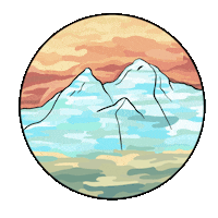makaylamelton515 nature mountains hiking outdoors Sticker