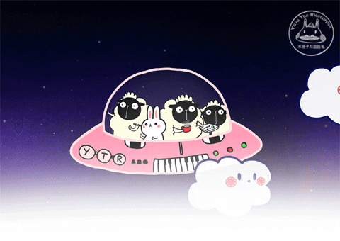 sci-fi friends GIF by Yoyo The Ricecorpse