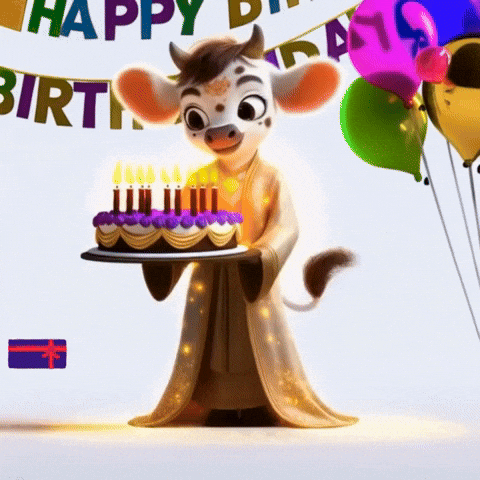 moosiahzen happy birthday happy birthday cake GIF
