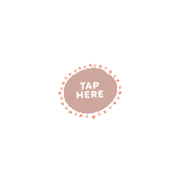 Miniland_Dolls circle tap tap here neutral Sticker