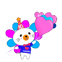 Heart Love Sticker by Lazada Viet Nam