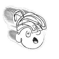 Girl Sticker by Blvvsh Studio