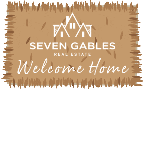 Welcome Home Sticker by Seven Gables Real Estate