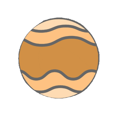 Planet Jupiter Sticker